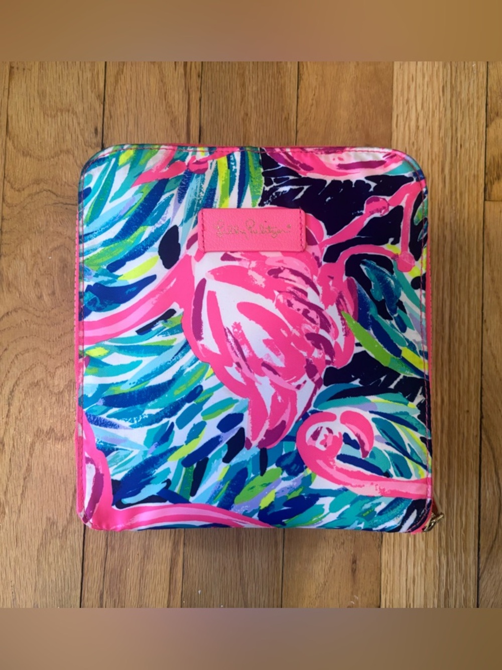 Lilly Pulitzer Getaway Packable Tote Bag Flamenco Beach